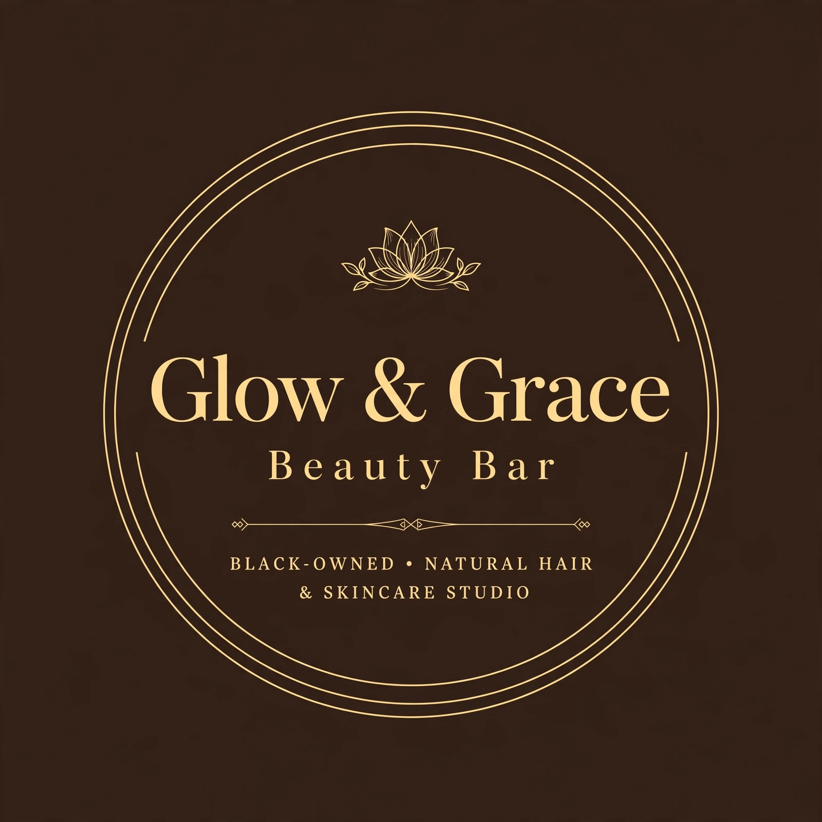 Glow & Grace Beauty Bar logo